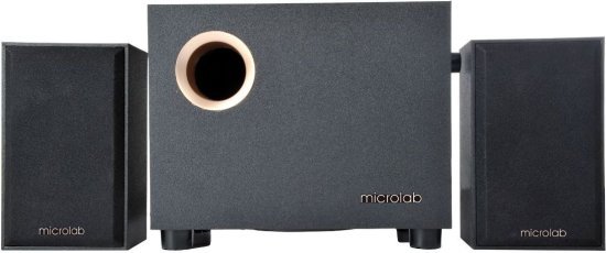 מערכת רמקולים 2.1 ערוצים דגם M105BT מבית Microlab - צבע שחור