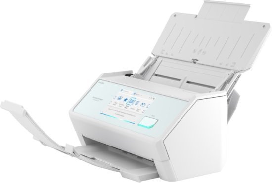 סורק מקצועי אלחוטי עם מסך מגע ScanSnap iX2500 מבית RICOH - צבע לבן