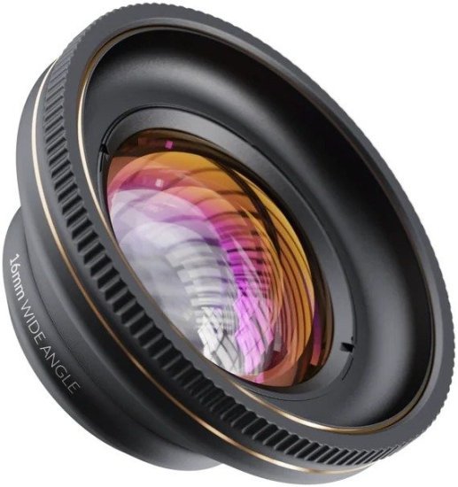עדשה אולטרה רחבה לסמארטפון דגם LensUltra Wide-Angle 16mm מבית ShiftCam
