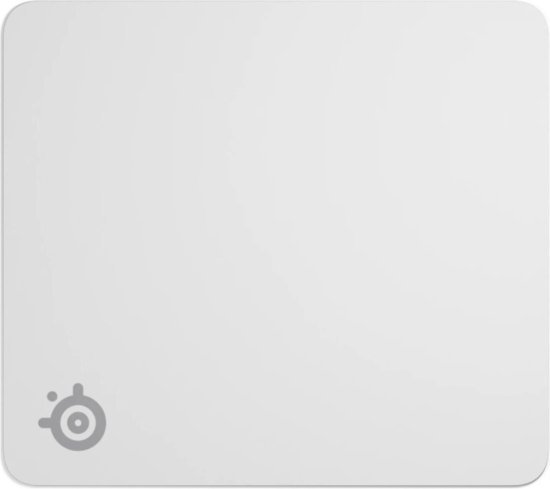 משטח לעכבר לגיימרים דגם QcK מבית SteelSeries - גודל L - צבע לבן