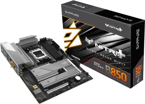 לוח אם Sapphire NITRO+ B850A WIFI 7 AM5