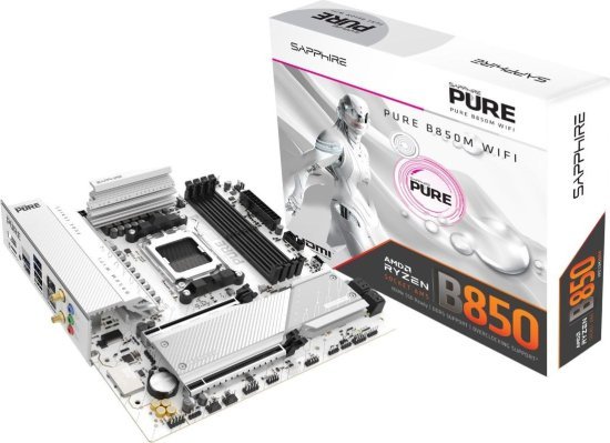 לוח אם Sapphire PURE B850M WIFI AM5