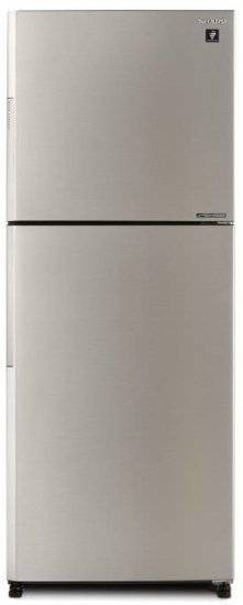 מקרר 2 דלתות מקפיא עליון אינוורטר 430 ליטר Sharp No-Frost SJ-2430 - נירוסטה