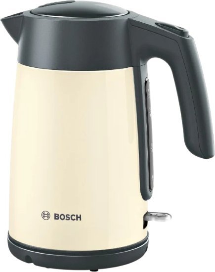קומקום 1.7 ליטר Bosch TWK7L467 2400W - צבע שמפניה - שנתיים אחריות יבואן רשמי BSH