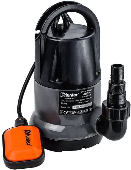 משאבה טבולה למים נקיים Hunter 101500-001 400W