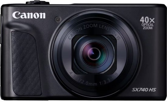 מצלמה דיגיטלית Canon PowerShot SX740 HS Lite Edition - צבע שחור