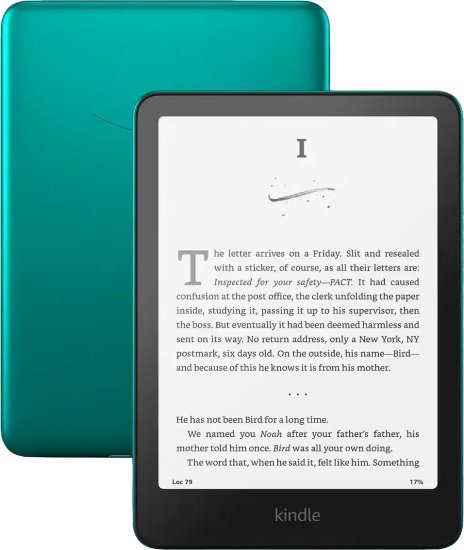 קורא ספרים אלקטרוני Kindle Paperwhite 12th Gen 16GB Wi-Fi - צבע Jade