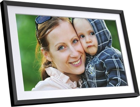 מסגרת תמונה דיגיטלית חכמה בגודל 15.6 אינץ' QUE WF-1562T