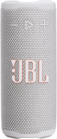 רמקול Bluetooth נייד עמיד למים ואבק בתקן IP68 דגם Grip מבית JBL - צבע לבן