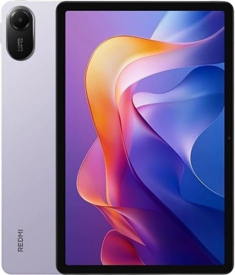 טאבלט כולל כיסוי ספר באריזה Xiaomi Redmi Pad 2 11 Inch 4GB+128GB - צבע סגול לבנדר - שנתיים אחריות יבואן רשמי המילטון