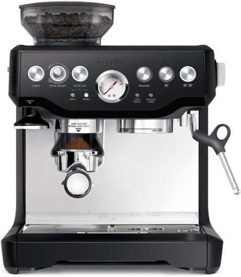 מכונת אספרסו מקצועית Breville Barista Express - צבע Black Truffle