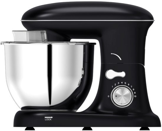 מיקסר 5 ליטר 10 מהירויות Normande MK-8805 1000W - צבע שחור מט