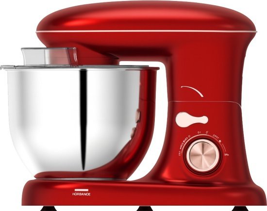 מיקסר 5 ליטר 10 מהירויות Normande MK-8805 1000W - צבע אדום