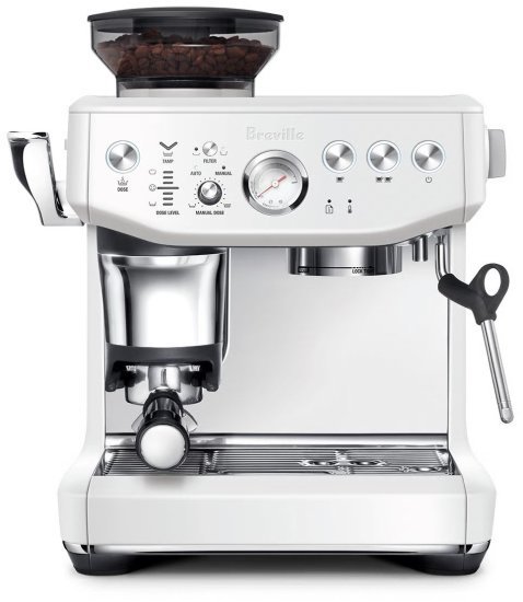 מכונת אספרסו מקצועית Breville Barista Express Impress - צבע Sea Salt