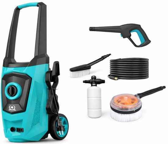 מכונת שטיפה בלחץ 180 בר 1800W + אביזרים מבית Asus Lifestyle