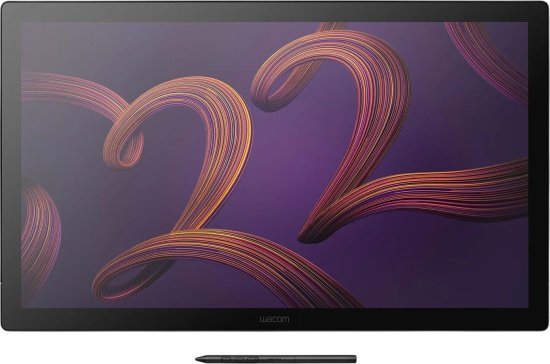 לוח גרפי Wacom Cintiq Pro 22 Graphic Pen Display Without Stand DTH227K0B - ללא מעמד וכולל עט