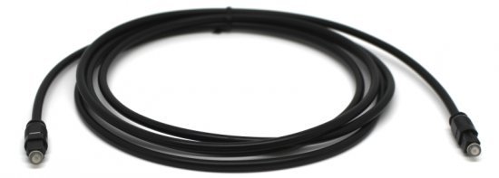 כבל אופטי Toslink ל-Toslink זכר באורך 5 מטר Gold Touch