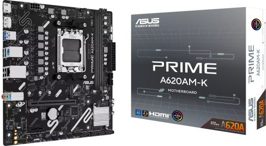 לוח אם ASUS PRIME A620AM-K AM5 DDR5