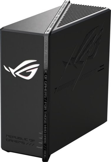 ראוטר גיימינג ASUS ROG STRIX GS-BE18000 802.11be Tri-Band WiFi 7 - צבע שחור