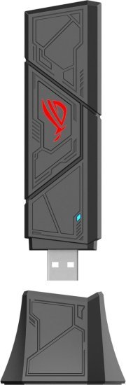 מתאם רשת אלחוטי ASUS ROG USB-BE92 802.11be Tri Band BE6500 WiFi 7