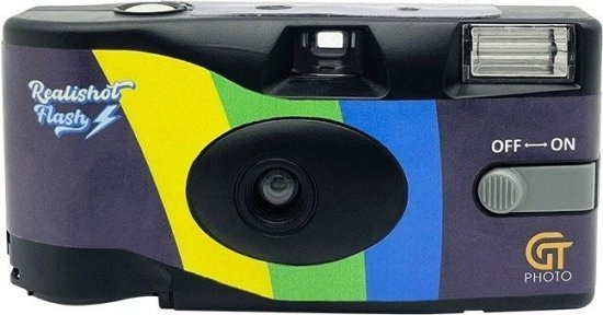 מצלמת פילם חד פעמית GT Photo Realishot Flash - לצילום 27 תמונות בצבע
