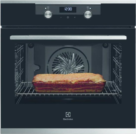 תנור בנוי 9 תוכניות 71 ליטר Electrolux Seamless Multifunction EOH7421X - נירוסטה ללא טביעות אצבע - תוצרת גרמניה