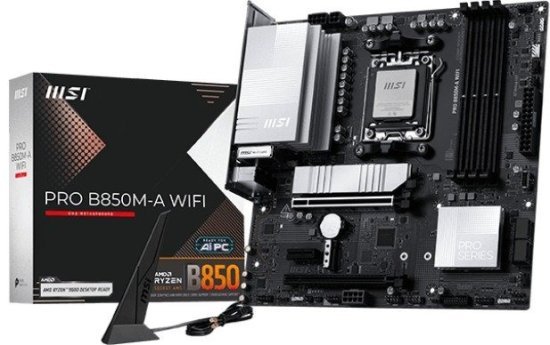 לוח אם MSI PRO B850M-A WIFI AM5