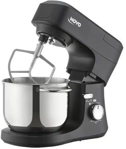 מיקסר 7 ליטר Novo NSM7680 2000W - צבע שחור