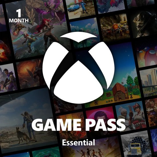 חברות Microsoft Xbox Game Pass Essential (קוד דיגיטלי) - מנוי לחודש אחד