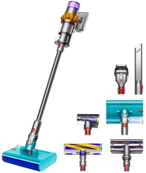 מציאון ועודפים - שואב אבק אלחוטי Dyson V15s Detect Submarine - שלוש שנות אחריות