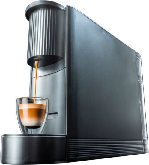 מכונת קפה תואמת קפסולות Nespresso דגם Cremio מבית Food appeal - צבע שחור