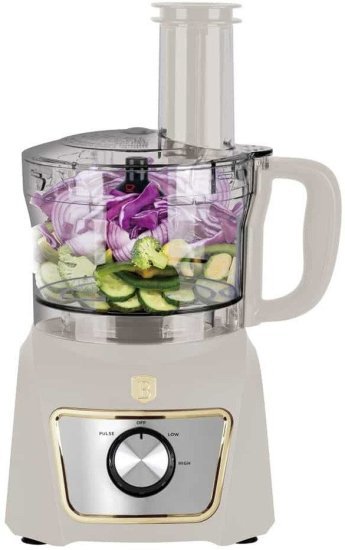 מעבד מזון רב־תכליתי 8 ב-1 Berlinger Haus BH9778 500W - צבע קרם מט