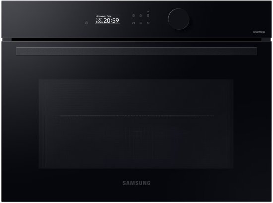 תנור בנוי משולב מיקרוגל 50 ליטר 20 תוכניות Samsung 5 Series Natural Steam Combi NQ5B5763DBK - צבע שחור