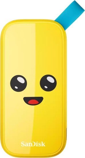 כונן SSD נייד Sandisk Portable External 1TB SSD USB 3.2 Type-C SDSSDE30-1T00-G25F - מהדורת Fortnite Peely