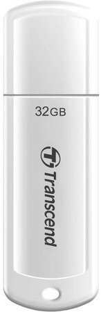 זכרון נייד Transcend JetFlash 730 USB 3.1 32GB TS32GJF730 - צבע לבן