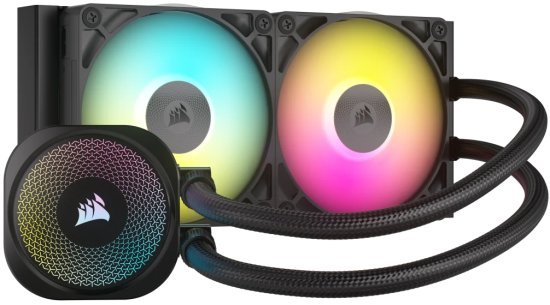 מציאון ועודפים - קירור נוזלי למעבד Corsair iCUE LINK Titan RGB RX AIO 240mm - צבע שחור