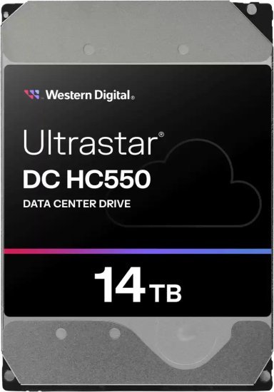 כונן קשיח Western Digital Ultrastar DC HC550 WUH721814ALE6L4 14TB 7200RPM