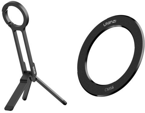 חצובת שולחן לסמארטפון MagSafe כולל טבעת מגנטית דגם MA30 מבית Ulanzi