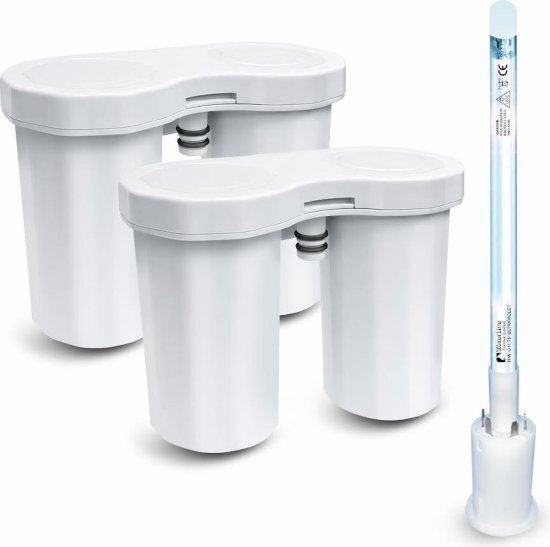 ערכה שנתית הכוללת זוג מסנני מים + נורת UV מבית SmartFilter - תואמת למכשירי תמי4 BubbleBar / Primo