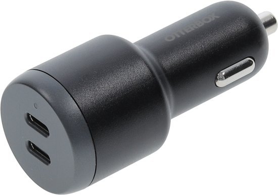מטען מהיר לרכב 65W בחיבור USB-C כפול מבית OtterBox
