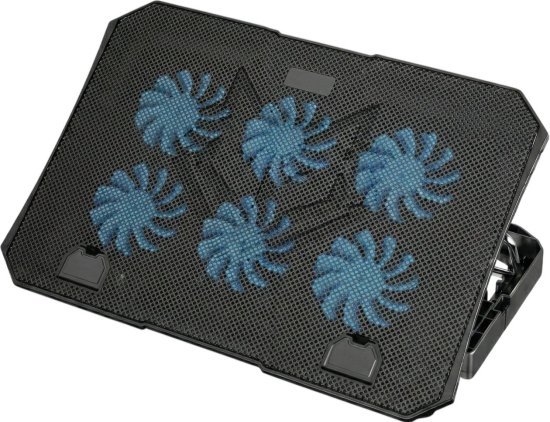 משטח קירור למחשב נייד עם תאורת RGB דגם DM506 מבית Protec