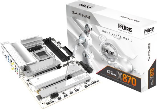 לוח אם SAPPHIRE PURE X870A WIFI7 AM5