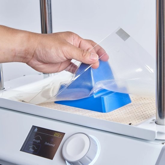 מארז 15 יריעות פלסטיק TPU לוואקום פורמינג בעובי 1.0 מ''מ וגודל 300x205 מ''מ - צבע שקוף