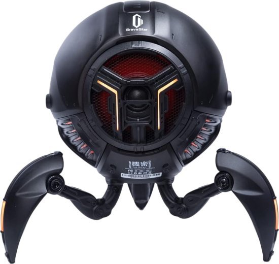 רמקול Bluetooth נייד GravaStar Mars Pro - צבע שחור