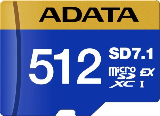 כרטיס זיכרון Premier Extreme microSDXC SD7.1 Express מבית ADATA - נפח 512GB - תואם לקונסולת Nintendo Switch 2