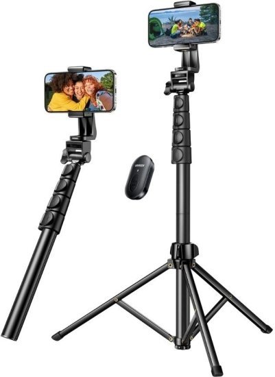 חצובת מוט סלפי לסמארטפונים עם שלט רחוק Bluetooth מבית UGREEN