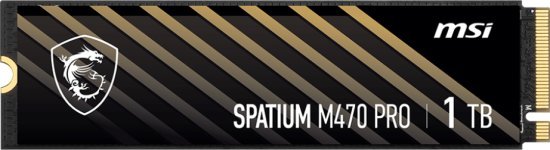 מציאון ועודפים - כונן MSI SPATIUM M470 PRO PCIe 4.0 NVMe M.2 SSD - נפח 1TB