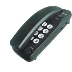טלפון DECT חוטי Hyundai Compact HDT-1200B - צבע שחור
