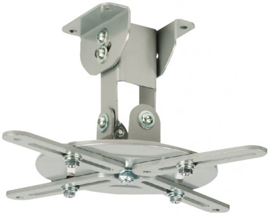 זרוע לתליית מקרן בתקרה PM51 מבית זרועות שיח - צבע כסוף