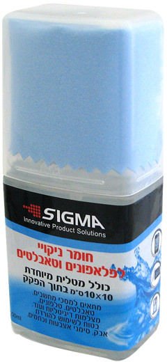 ערכת ניקוי לסמארטפונים וטאבלטים Sigma 100ml
